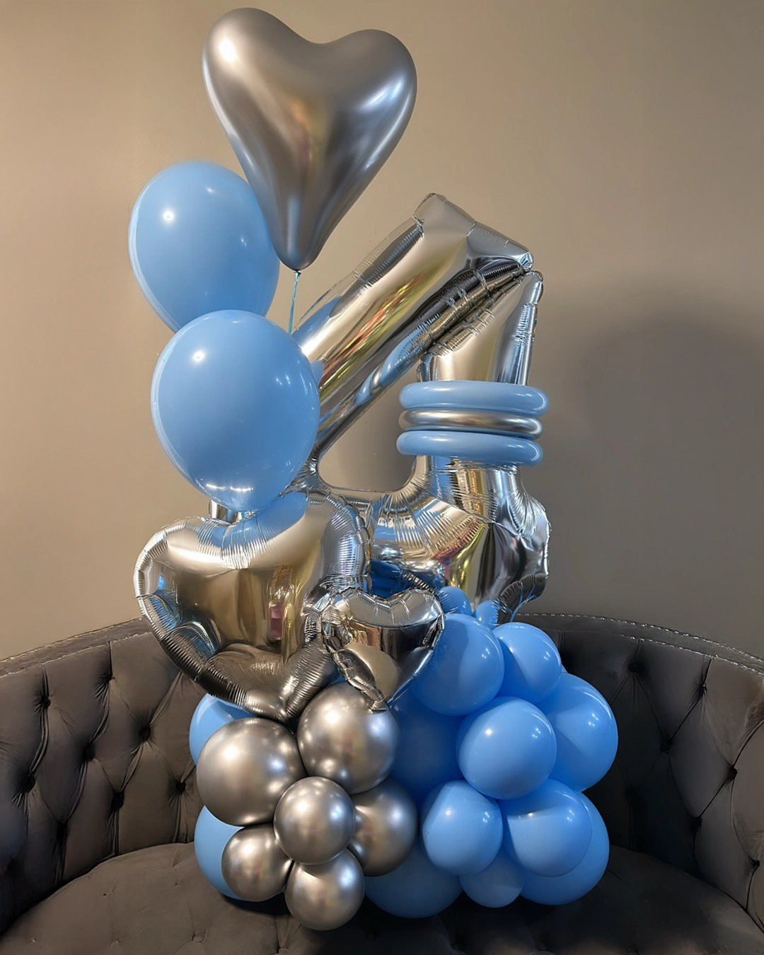 Number Balloon Bouquet Celebrate with Style