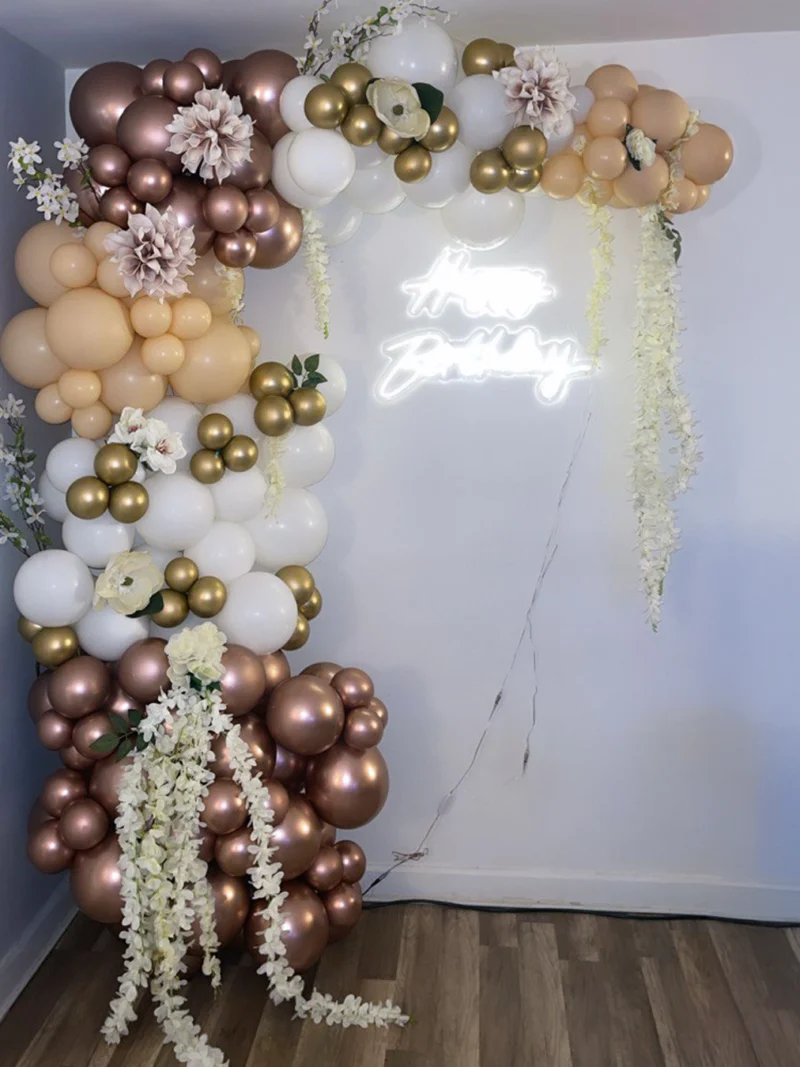 Half Balloon Arch Elegant Party Accent