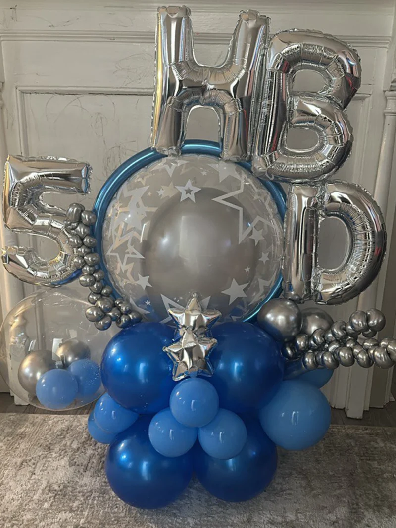 Small Birthday Balloon Bouquet HBD Surprise