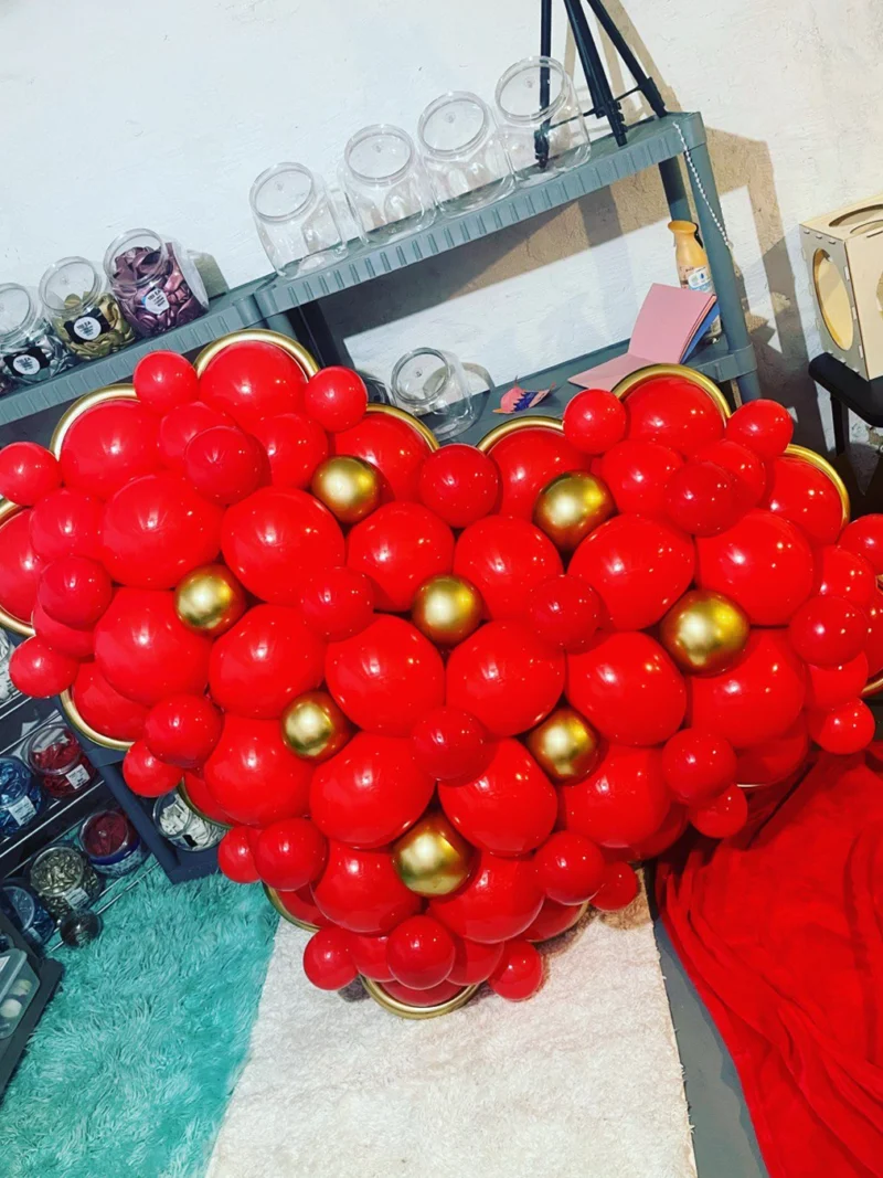 Mini Valentine Balloon Bouquet Sweetheart Surprise